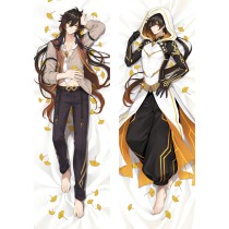 Genshin Impact ZhongLi Anime Dakimakura Body Pillow Cover