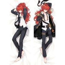 Genshin Impact Diluc Anime Dakimakura Body Pillow Cover