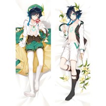 Genshin Impact Venti Anime Dakimakura Body Pillow Cover