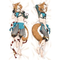 Genshin Impact Gorou Anime Dakimakura Body Pillow Cover