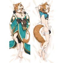 Genshin Impact Gorou Anime Dakimakura Body Pillow Cover