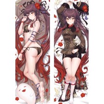 Genshin Impact Hutao Anime Dakimakura Body Pillow Cover