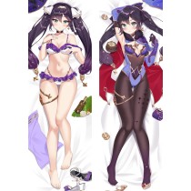 Genshin Impact Mona Anime Dakimakura Body Pillow Cover