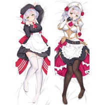 Genshin Impact Noelle Anime Dakimakura Body Pillow Cover