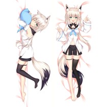 Virtual YouTuber Shirakami Fubuki Anime Dakimakura Body Pillow Cover