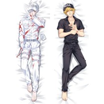 Cells at Work! White Blood Cell Leukocyte & Kill Cytotoxic T cell Anime Dakimakura Body Pillow Cover