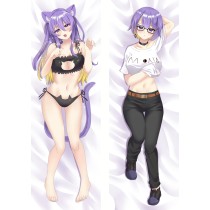 Virtual Youtuber Nekomata Okayu Anime Dakimakura Body Pillow Cover