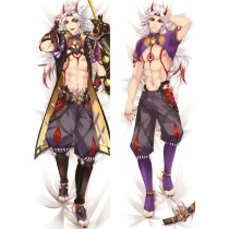 Genshin Impact Arataki Itto Anime Dakimakura Body Pillow Cover