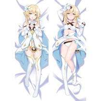 Genshin Impact Lumine Anime Dakimakura Body Pillow Cover