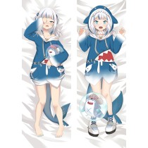 Virtual Youtuber Gawr Gura Anime Dakimakura Body Pillow Cover