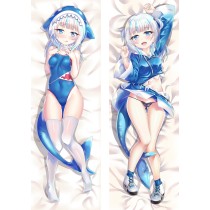 Virtual Youtuber Gawr Gura Anime Dakimakura Body Pillow Cover