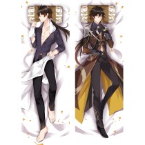 Genshin Impact ZhongLi Anime Dakimakura Body Pillow Cover
