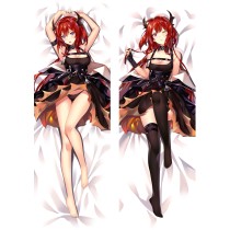 Arknights Surtr Anime Dakimakura Body Pillow Cover H4130-A