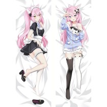 Virtual Youtuber Nyanners Anime Dakimakura Body Pillow Cover