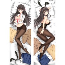 Rascal Does Not Dream of Bunny Girl Senpai Anime Dakimakura Body Pillow Cover