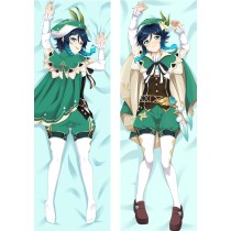Genshin Impact Venti Anime Dakimakura Body Pillow Cover