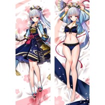 Genshin Impact Kamisato Ayaka Anime Dakimakura Body Pillow Cover