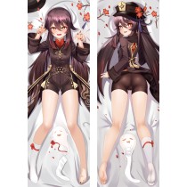 Genshin Impact Hutao Anime Dakimakura Body Pillow Cover