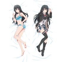 My Youth Romantic Comedy Is Wrong, As I Expected Yukinoshita Yukino Anime Dakimakura Body Pillow Cover