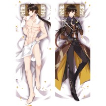 Genshin Impact ZhongLi Anime Dakimakura Body Pillow Cover