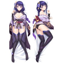 Genshin Impact Raiden Shogun Baal Anime Dakimakura Body Pillow Cover