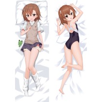 A Certain Scientific Railgun Mikoto Misaka Anime Dakimakura Body Pillow Cover