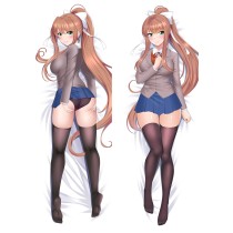 Doki Doki Literature Club! Monika Anime Dakimakura Body Pillow Cover
