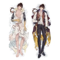 Genshin Impact Zhongli Anime Dakimakura Body Pillow Cover