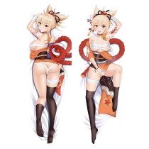 Genshin Impact YOIMIYA Anime Dakimakura Body Pillow Cover