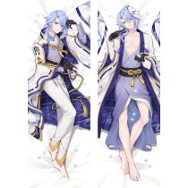 Genshin Impact Kamisato Ayato Anime Dakimakura Body Pillow Cover