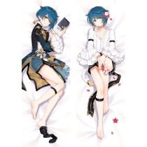 Genshin Impact Xingqiu Anime Dakimakura Body Pillow Cover