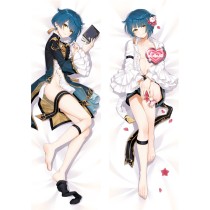 Genshin Impact Xingqiu Anime Dakimakura Body Pillow Cover