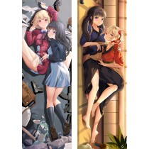 Lycoris Recoil Nishikigi Chisato & Inoue Takina Anime Dakimakura Body Pillow Cover