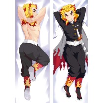 Demon Slayer: Kimetsu no Yaiba Rengoku Kyoujurou Anime Dakimakura Body Pillow Cover