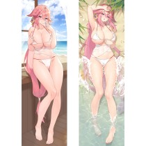 Genshin Impact Yae Miko Anime Dakimakura Body Pillow Cover