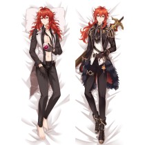 Genshin Impact Diluc Anime Dakimakura Body Pillow Cover