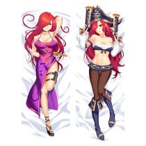 League Of Legends Miss Fortune Anime Dakimakura Body Pillow Cover