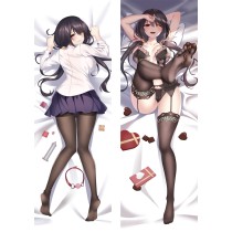 Date A Live Kurumi Tokisaki Anime Dakimakura Body Pillow Cover