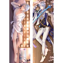 Genshin Impact Kamisato Ayato Anime Dakimakura Body Pillow Cover
