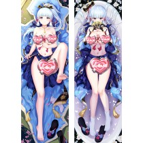 Genshin Impact Kamisato Ayaka Anime Dakimakura Body Pillow Cover