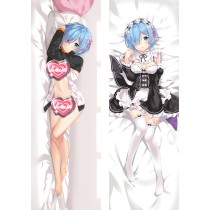 Re:Zero Rem Anime Dakimakura Body Pillow Cover