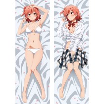 My Youth Romantic Comedy Is Wrong, As I Expected Yui Yuigahama Anime Dakimakura Pillow Cover