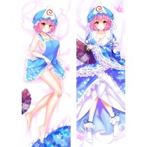 Touhou Project Yuyuko Saigyouji Anime Dakimakura Pillow Cover