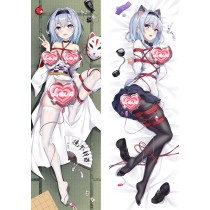 The Ryuo's Work is Never Done! Ginko Sora Anime Dakimakura Pillow Cover