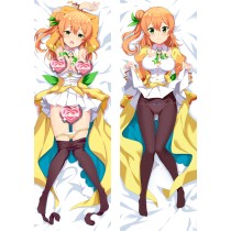The Demon Girl Next Door Hinatsuki Mikan Anime Dakimakura Pillow Cover