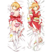 Fate Grand Order Saber Nero Anime Dakimakura Pillow Cover