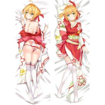 Fate Grand Order Saber Nero Anime Dakimakura Pillow Cover