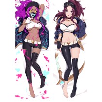 League of Legends Akali Anime Dakimakura Body Pillow Cover