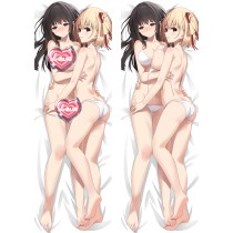 Lycoris Recoil Nishikigi Chisato & Inoue Takina Anime Dakimakura Body Pillow Cover