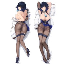 Genshin Impact Yelan Anime Dakimakura Body Pillow Cover